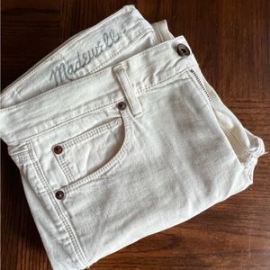 Madewell Boyjean In Off White